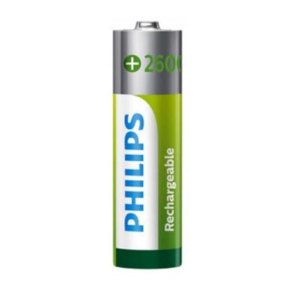 Philips R6B4B260/10 - 4 pz Batterie ricaricabili AA NiMH/1,2V/2600 mAh