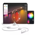 Philips - Rallonge de guirlande d'extérieur LED RGBW Hue FESTAVIA, dimmable, 16 LED, 9 m, 1000–20000 K, IP65