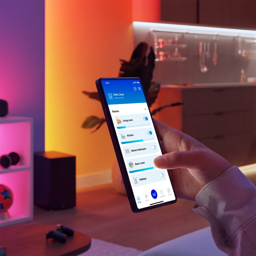 Philips - Ruban LED RGBIC dimmable SMART STRIP 10m LED/43W/230V 2700-6500K Wi-Fi