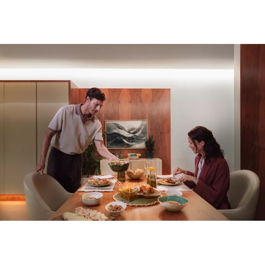 Philips - Ruban LED RGBW dimmable Hue FLUX 3m LED/29W/230V 2200-6500K + pont Hue