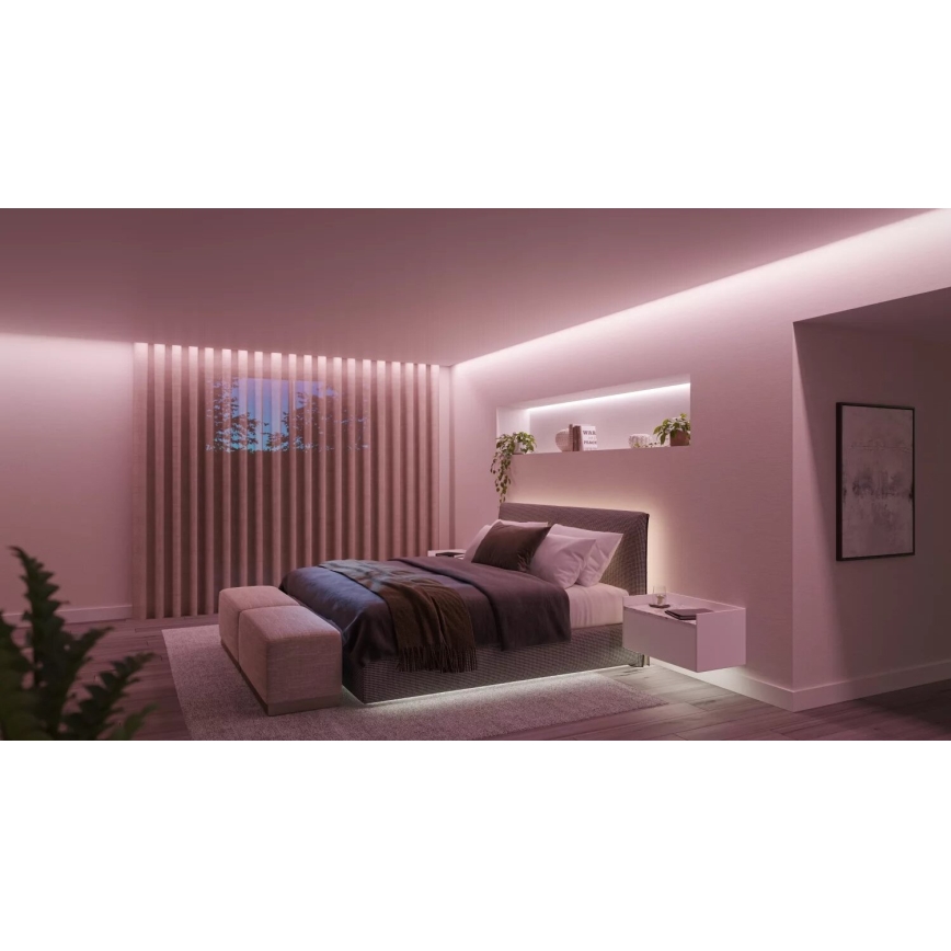 Philips - Ruban LED RGBW dimmable Hue WHITE AND COLOR AMBIANCE 10m LED/20W/230V 2000-6500K