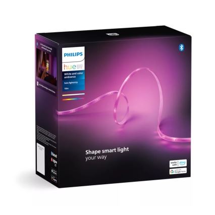 Philips - Ruban RGBW à intensité variable Hue WHITE AND COLOR AMBIANCE 10m LED/20W/230V 2000-6500K