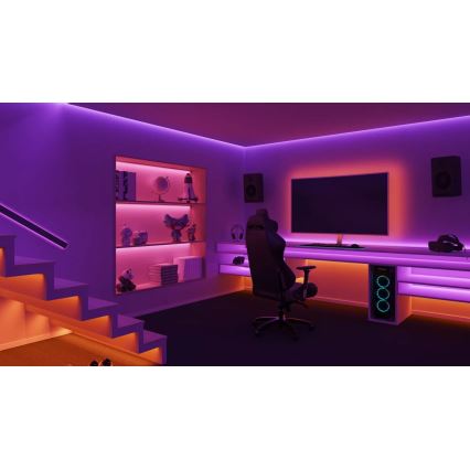 Philips - Ruban RGBW à intensité variable Hue WHITE AND COLOR AMBIANCE 5m LED/20W/230V 2000-6500K