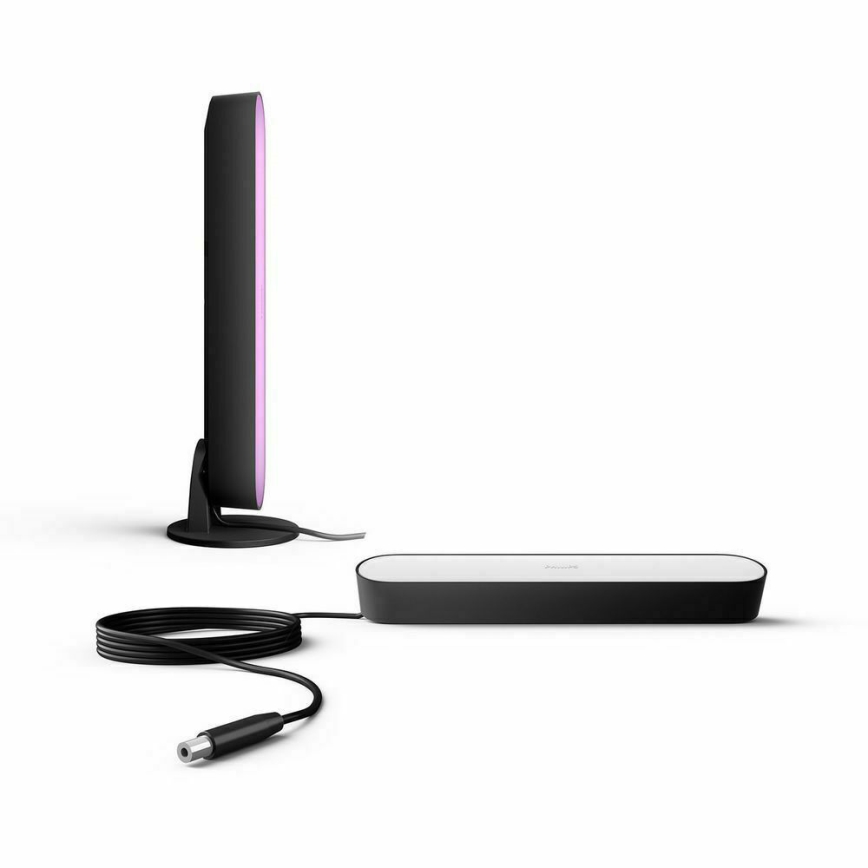 Philips 78202/30/E7 - SET 2x Lampada da tavolo dimmerabile LED RGB HUE WHITE AND COLOR AMBIANCE LED/6W/230V