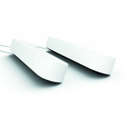Philips 78202/1E/P7  - SET 2x Lampada da tavolo LED RGB dimmerabile HUE WHITE AND COLOR AMBIANCE LED/6W/230V bianca