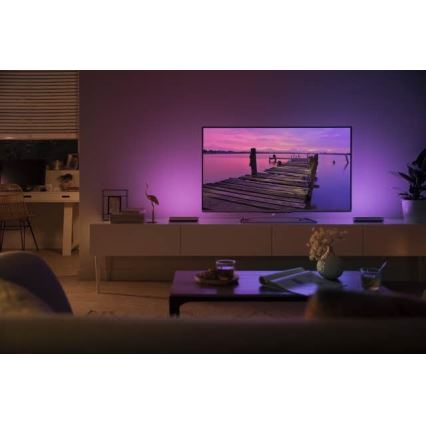 Philips 78202/1E/P7  - SET 2x Lampada da tavolo LED RGB dimmerabile HUE WHITE AND COLOR AMBIANCE LED/6W/230V bianca