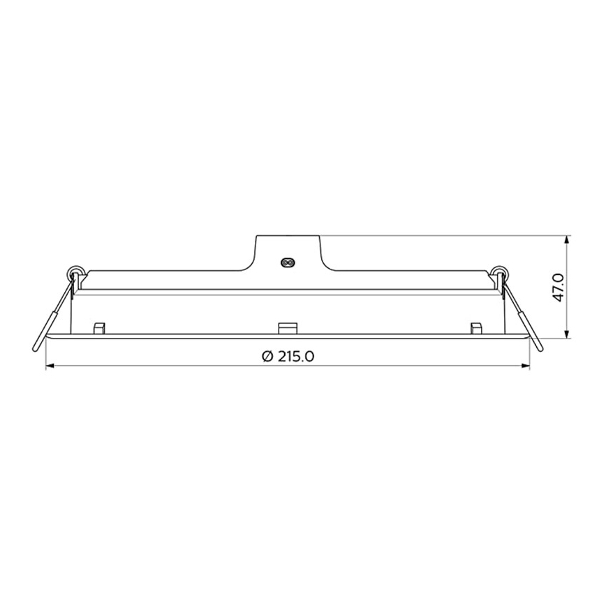 Philips - SET 2x Lampada LED da incasso MESON LED/23,5W/230V 4000K