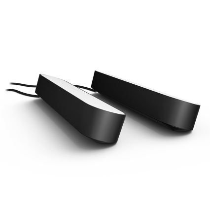 Philips 78202/30/E7 - SET 2x LED RGB Dimmbare Tischlampe HUE WHITE AND COLOR AMBIANCE LED/6W/230V