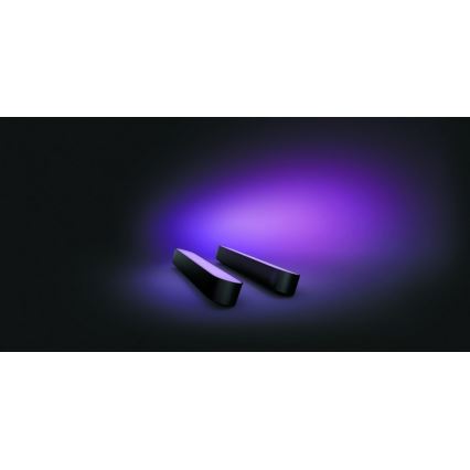 Philips 78202/30/E7 - SET 2x LED RGB Dimmbare Tischlampe HUE WHITE AND COLOR AMBIANCE LED/6W/230V