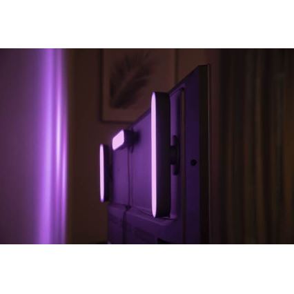 Philips 78202/30/E7 - SET 2x LED RGB Dimmbare Tischlampe HUE WHITE AND COLOR AMBIANCE LED/6W/230V