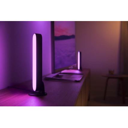 Philips 78202/30/E7 - SET 2x LED RGB Dimmbare Tischlampe HUE WHITE AND COLOR AMBIANCE LED/6W/230V