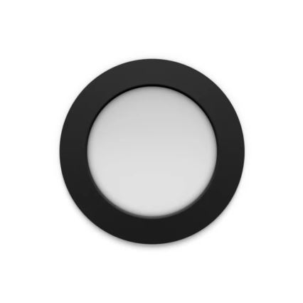 Philips - Set 2x LED RGBW dimmbare Badezimmer-Einbauleuchte Hue SLIM LED/12W/230V 2000-6500K schwarz IP44
