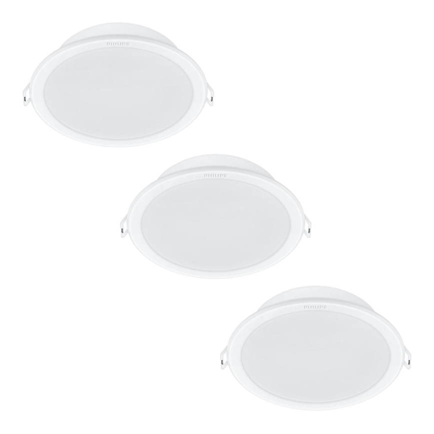 Philips - SET 3x Lampada LED da incasso LED/5,5W/230V