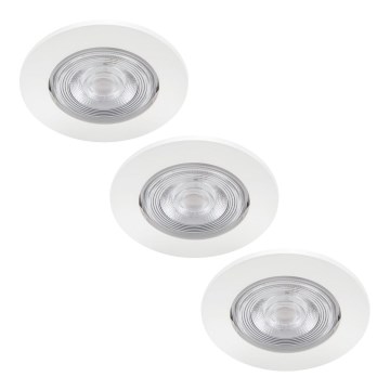 Philips - SET 3x Lampada LED da incasso TARAGON LED/4,5W/230V 2700K