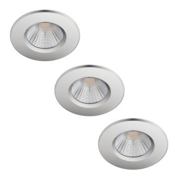 Philips - SET 3x Lampada LED dimmerabile da bagno DIVE 1xLED/5,5W/230V IP65
