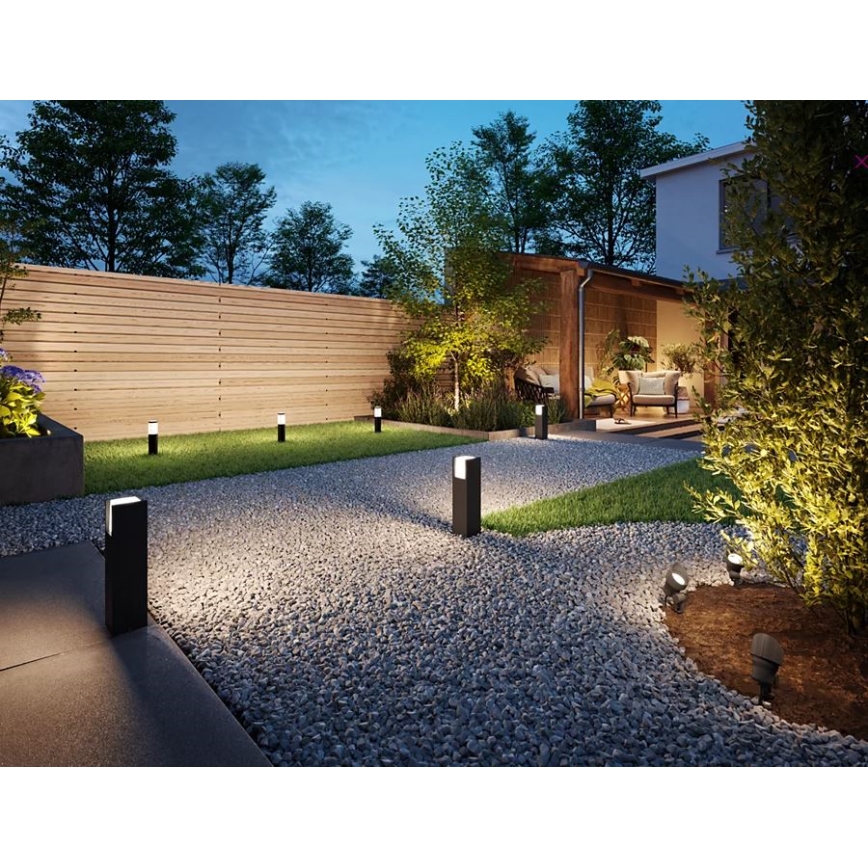 Philips - SET 3x LED Lampada da esterno GARDENLINK LED/24W/230V 2700K IP44