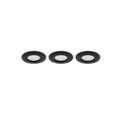 Philips - SET 3x LED RGBW Lampada da incasso dimmerabile per bagni Hue SLIM LED/8,3W/230V IP44 2000-6500K
