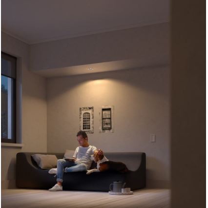 Philips - SET 3x Luce LED Incasso dimmerabile Hue MILLISKIN 1xGU10/5,7W/230V 2200-6500K