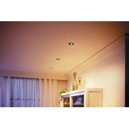 Philips - SET 3xLED Dimmbare Einbauleuchte IMPALA Warm Glow LED/6W/230V 2200-2700K