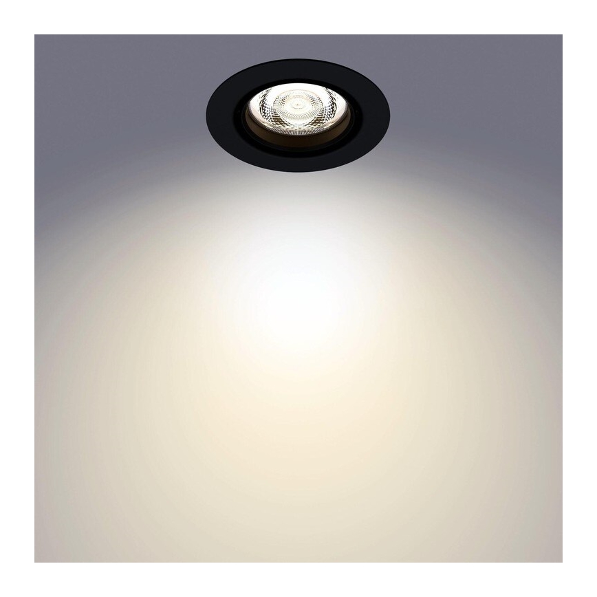 Philips - SET 3xLED Dimmbare Einbauleuchte IMPALA Warm Glow LED/6W/230V 2200-2700K