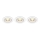 Philips -SET 3xLED Dimmbare Einbauleuchte IMPALA Warmes Licht LED/6W/230V