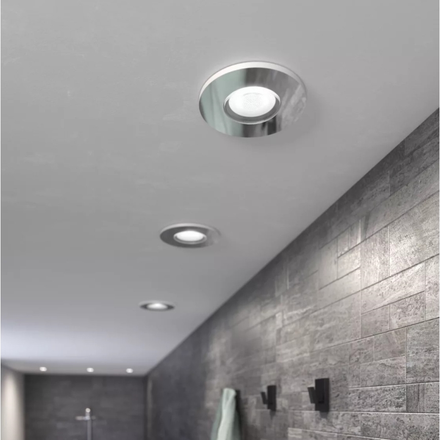 Philips - SET 3x Luce da incasso LED da bagno dimmerabile Hue ADORE BATHROOM 1xGU10/4,2W/230V 2200-6500K IP44