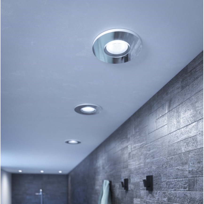 Philips - SET 3x Luce da incasso LED da bagno dimmerabile Hue ADORE BATHROOM 1xGU10/4,2W/230V 2200-6500K IP44