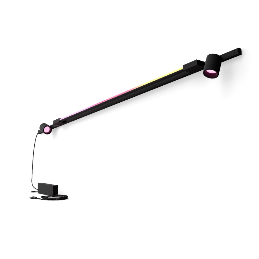 Philips - SET 3xLED RGB Faretto da parete dimmerabile per sistema a binario Hue PERIFO LED/39,9W/230V 2000-6500K