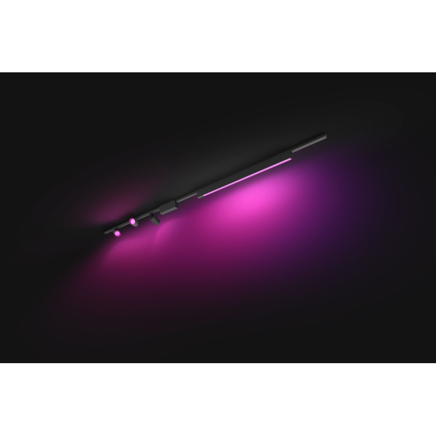 Philips - SET 4x LED RGB Luce dimmerabile per sistema a binario Hue PERIFO LED RGB/44,6W/230V 2000-6500K