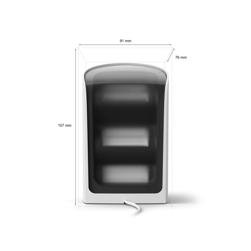 Philips - Set di 2 luci di proiezione LED dimmerabili Hue PLAY Wall Washer RGBW, 20 W/230 V, 2000–6500 K, bianco