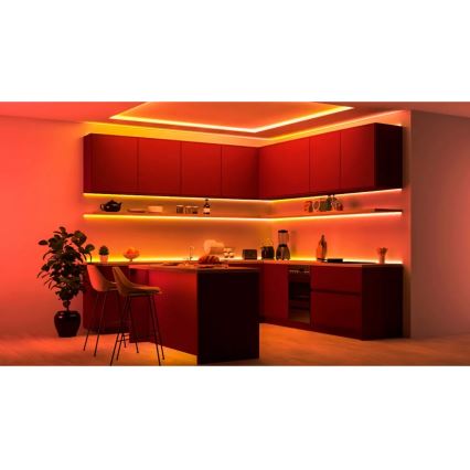 Philips - LED RGBIC dimmbarer Lichtstreifen SMART STRIP 20m LED/36W/230V 2700-6500K Wi-Fi