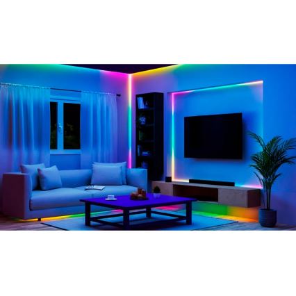 Philips - LED RGBIC dimmbarer Lichtstreifen SMART STRIP 20m LED/36W/230V 2700-6500K Wi-Fi