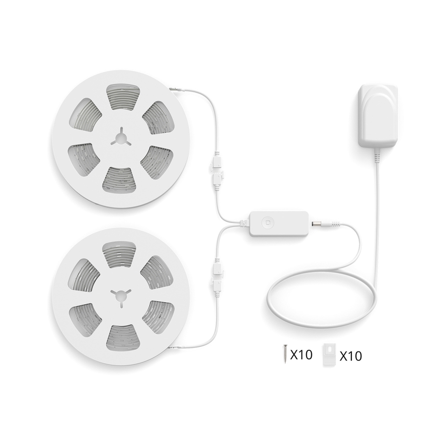 Philips - LED RGBIC dimmbarer Lichtstreifen SMART STRIP 20m LED/36W/230V 2700-6500K Wi-Fi