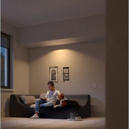 Philips - Spot encastrable à intensité variable Hue MILLISKIN 1xGU10/4,2W/230V 2200-6500K blanc