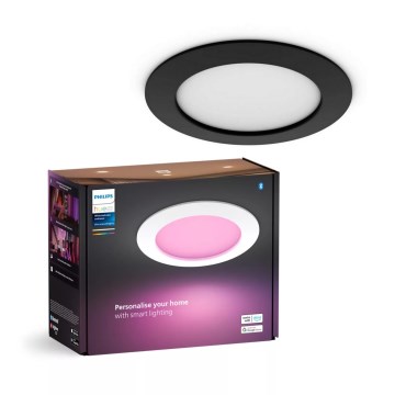 Philips - Spot encastrable LED RGBW salle de bain à intensité variable Hue SLIM LED/12W/230V IP44 2200-6500K