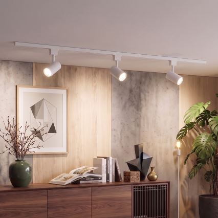 Philips - Spot LED dimmable pour système sur rail EASYLINK 3xGU10/6,2W/230V 2200-2700K 1m blanc