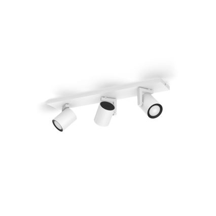 Philips - Spot LED RGBW à intensité variable Hue ARGENTA 3xGU10/4,2W/230V 2000-6500K