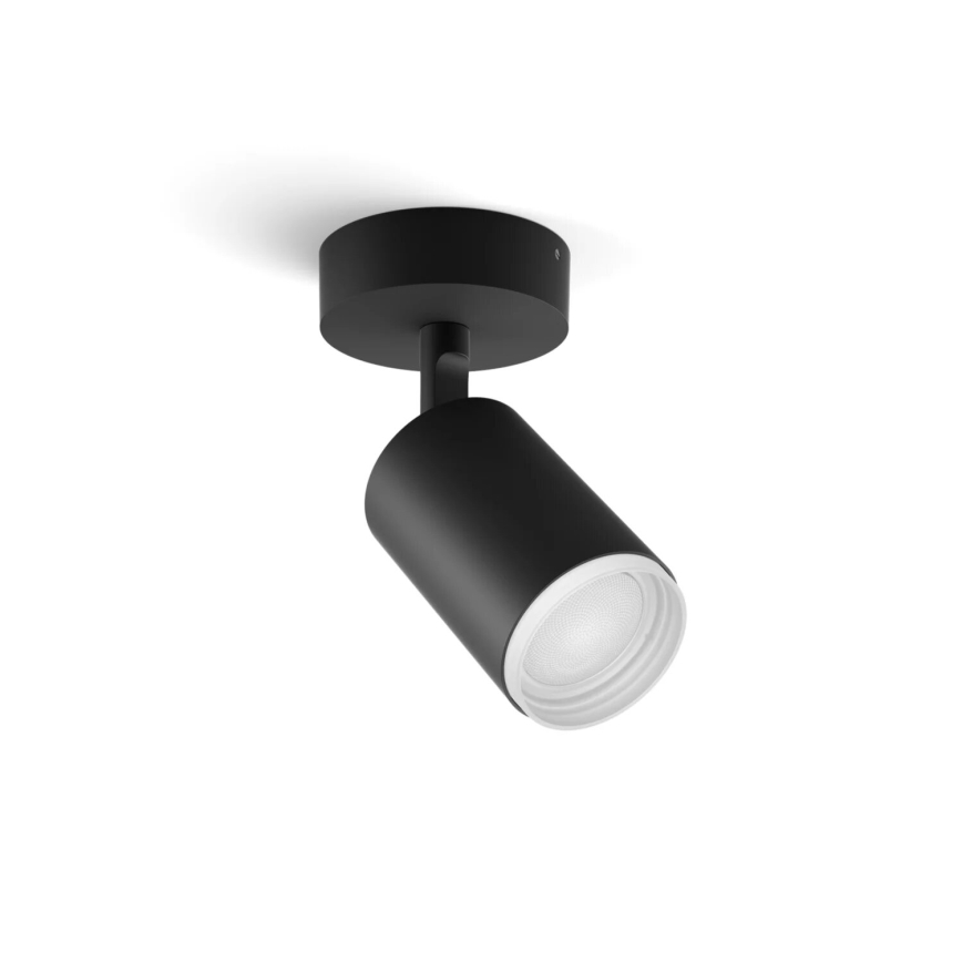 Philips - Spot LED RGBW à intensité variable Hue FUGATO 1xGU10/4,2W/230V 2000-6500K noir