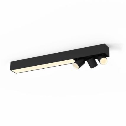 Philips - Spot LED RGBW à intensité variable LED/25W/230V + 3xGU10/5,7W