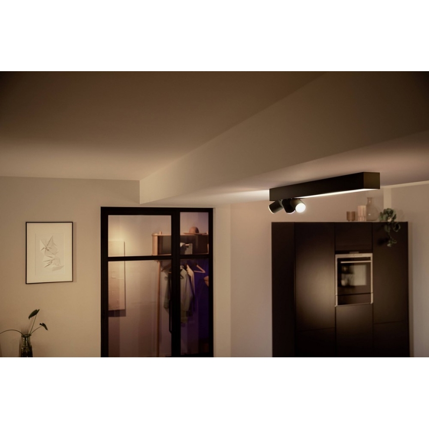 Philips - Spot LED RGBW à intensité variable LED/25W/230V + 3xGU10/5,7W