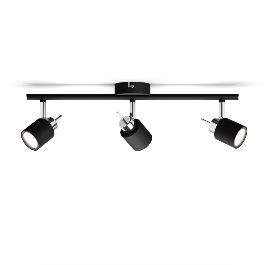 Philips - Strahler 3xGU10/35W/230V schwarz