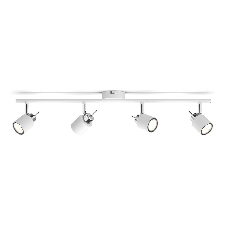 Philips - Strahler 4xGU10/35W/230V weiß