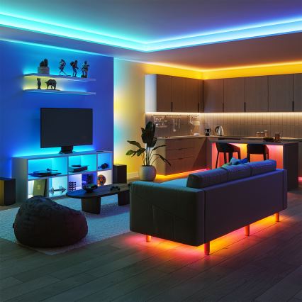 Philips - Striscia LED RGBIC dimmerabile SMART STRIP 10m LED/43W/230V 2700-6500K Wi-Fi