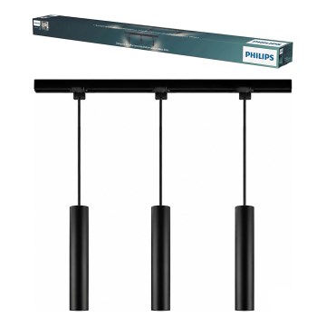 Philips - Suspension sur câble pour système de rail EASYLINK 3xGU10/7W/230V 1m noir