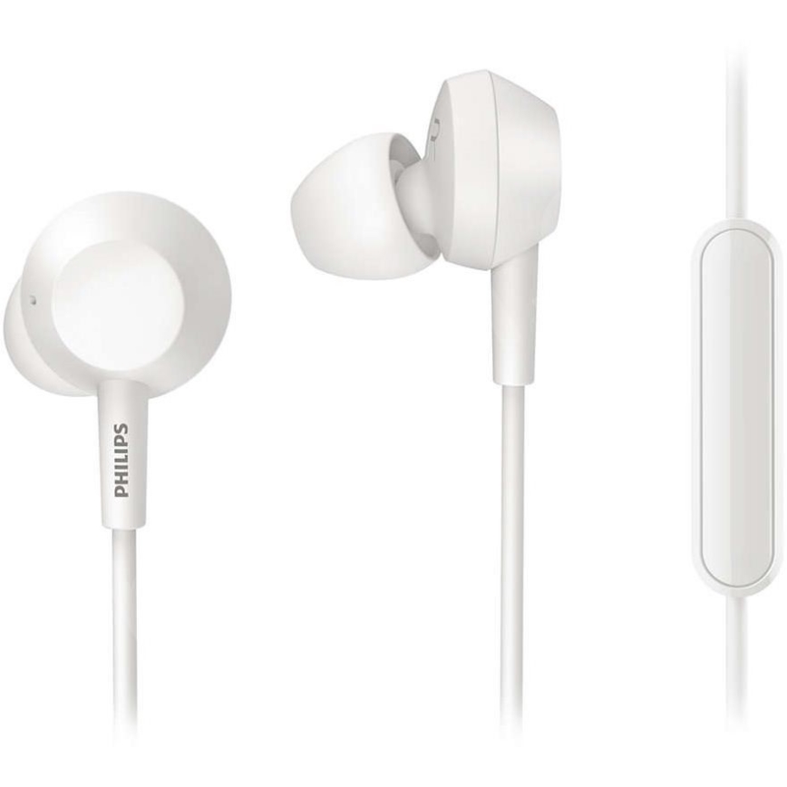 Philips TAE4105WT/00 - Kopfhörer mit Mikrofon JACK 3,5 mm weiß
