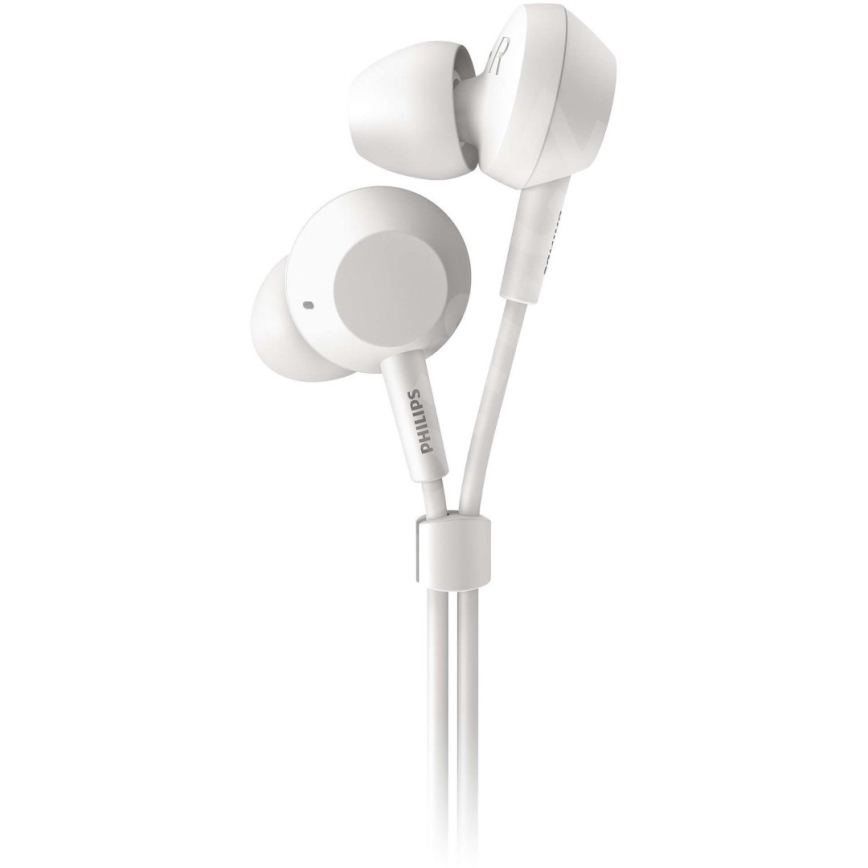 Philips TAE4105WT/00 - Kopfhörer mit Mikrofon JACK 3,5 mm weiß