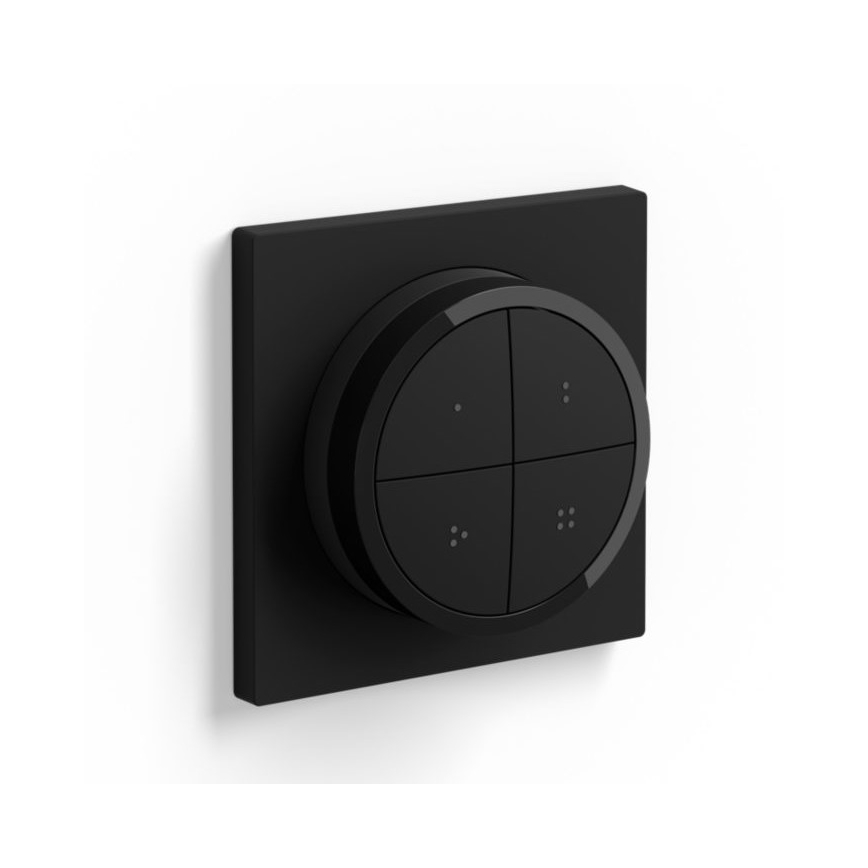 Philips - Télécommande avec interrupteur Hue TAP 1xCR2032 noire
