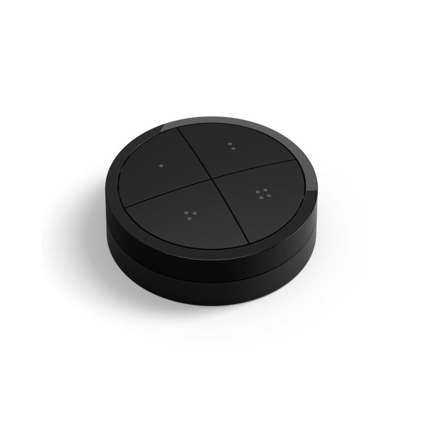 Philips - Télécommande avec interrupteur Hue TAP 1xCR2032 noire