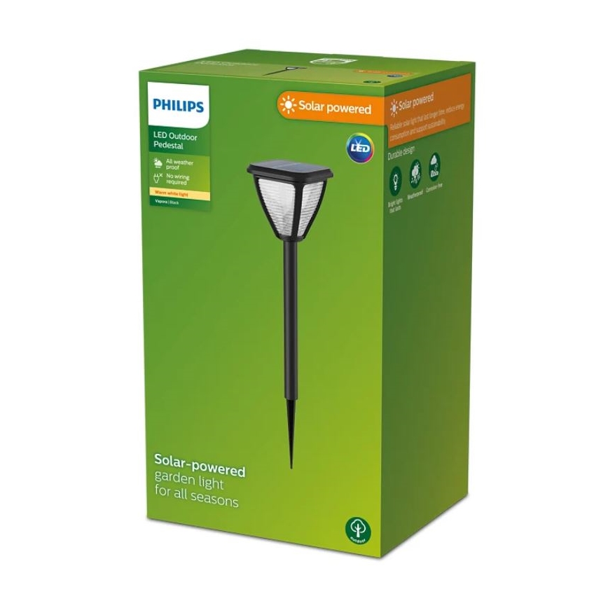 Philips - LED Solarleuchte VAPORA LED/1,5W/3,7V 1500 mAh IP44