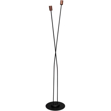 Piede lampada HARVARD 2xE27/15W/230V rame